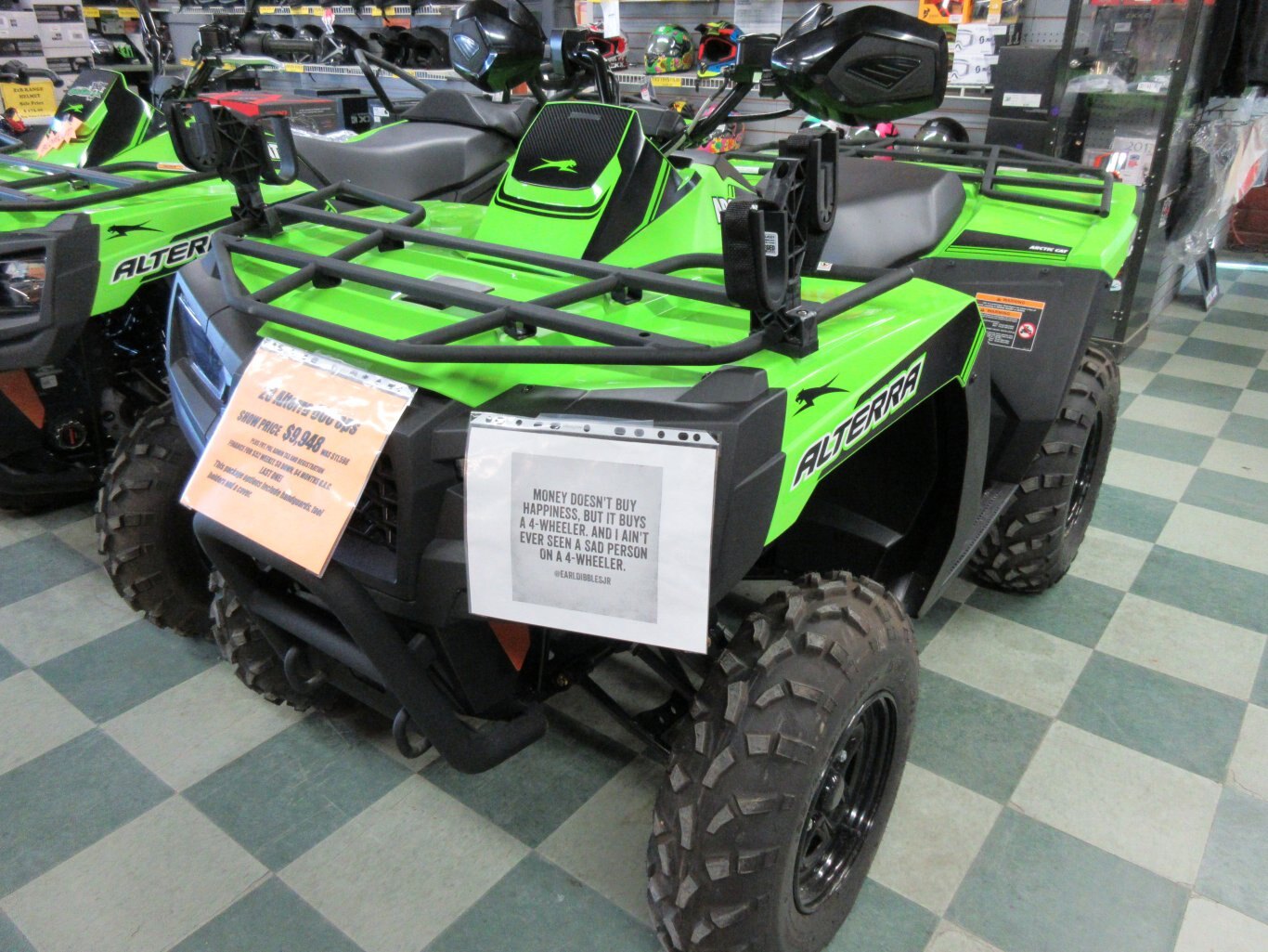 2023 Arctic Cat Alterra 600 EPS with options