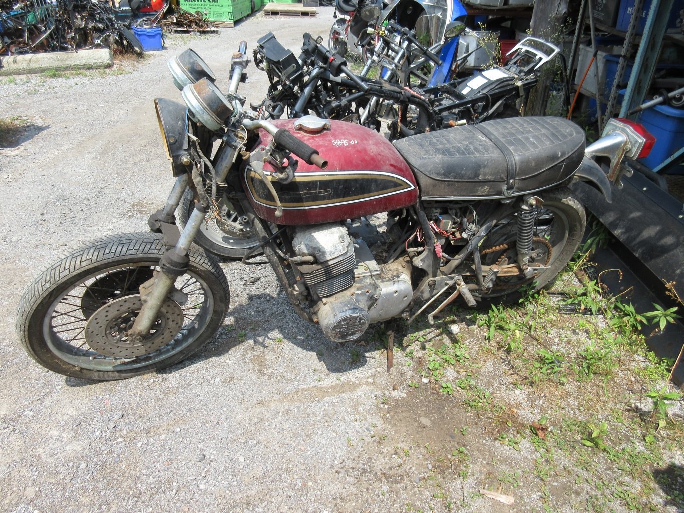 73 Honda CB 750 project