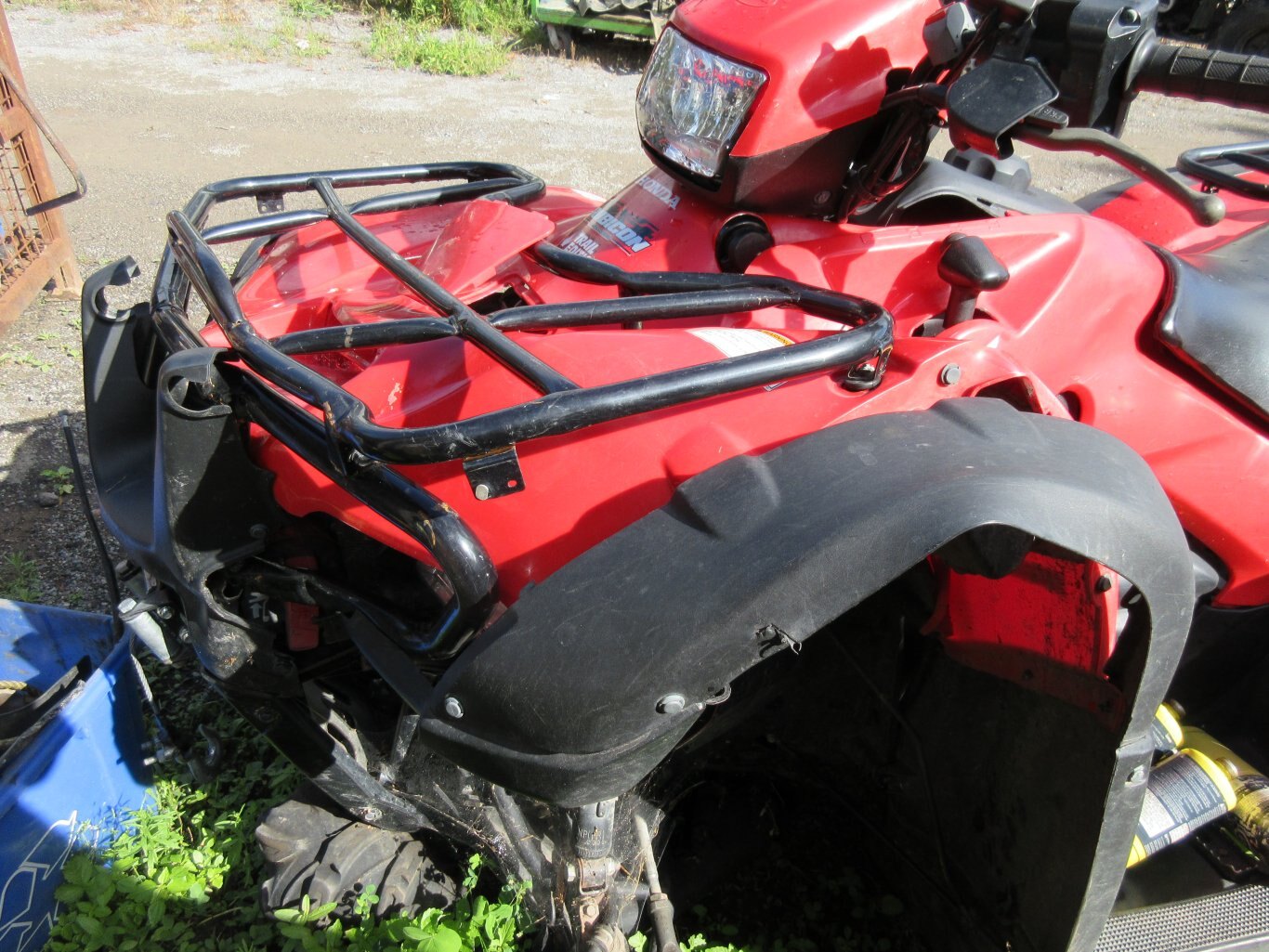 Parting out 2013 Honda 500 Rubicon