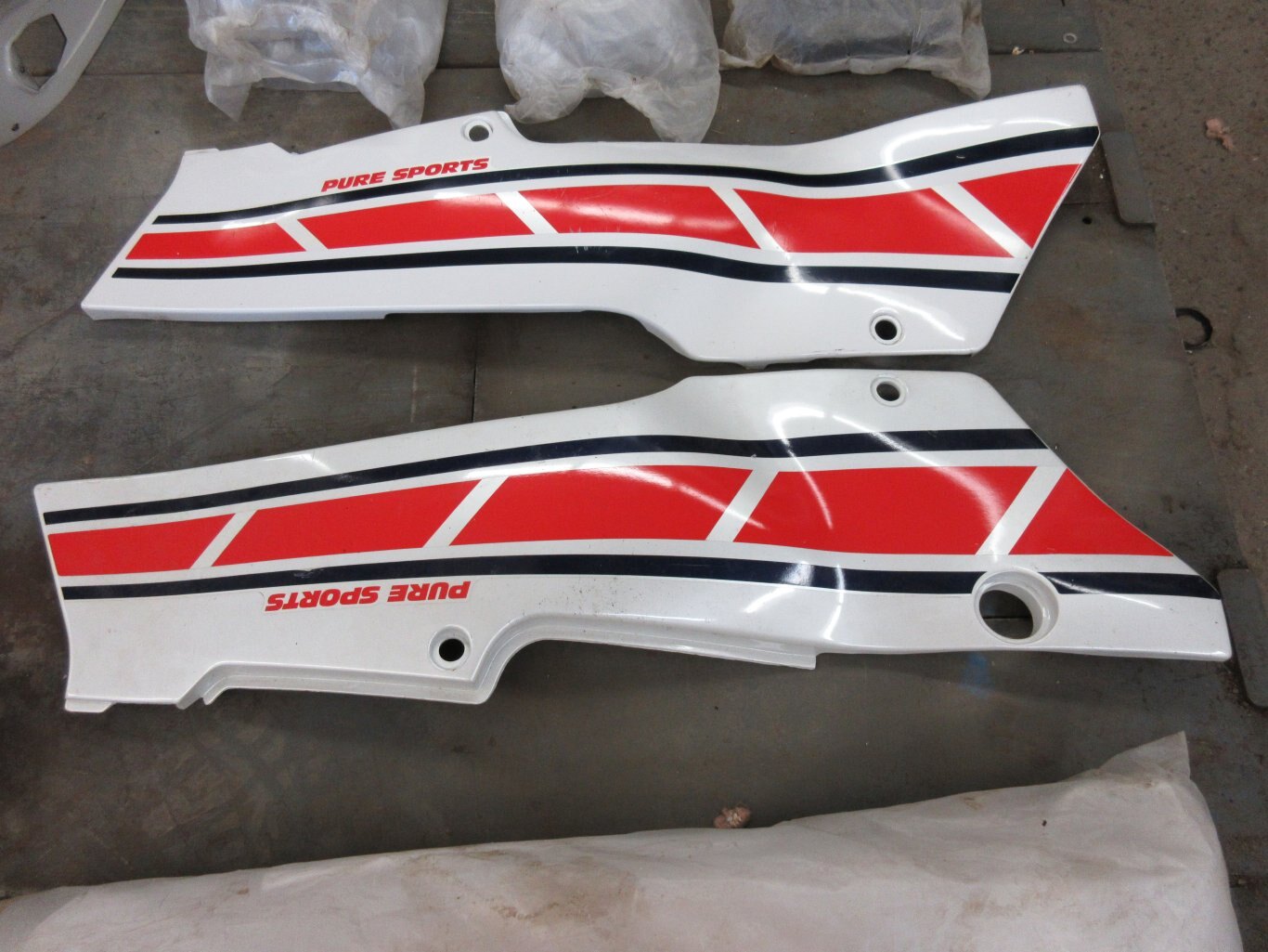 86 to 88 Yamaha FZ600 NOS body parts package deal