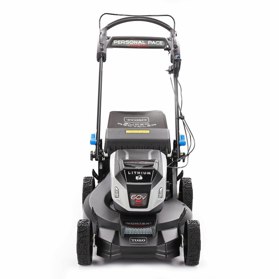 Toro 60V Max* 21 in. (53 cm) Super Recycler® w/Personal Pace® & SmartStow® Lawn Mower with 7.5Ah Battery