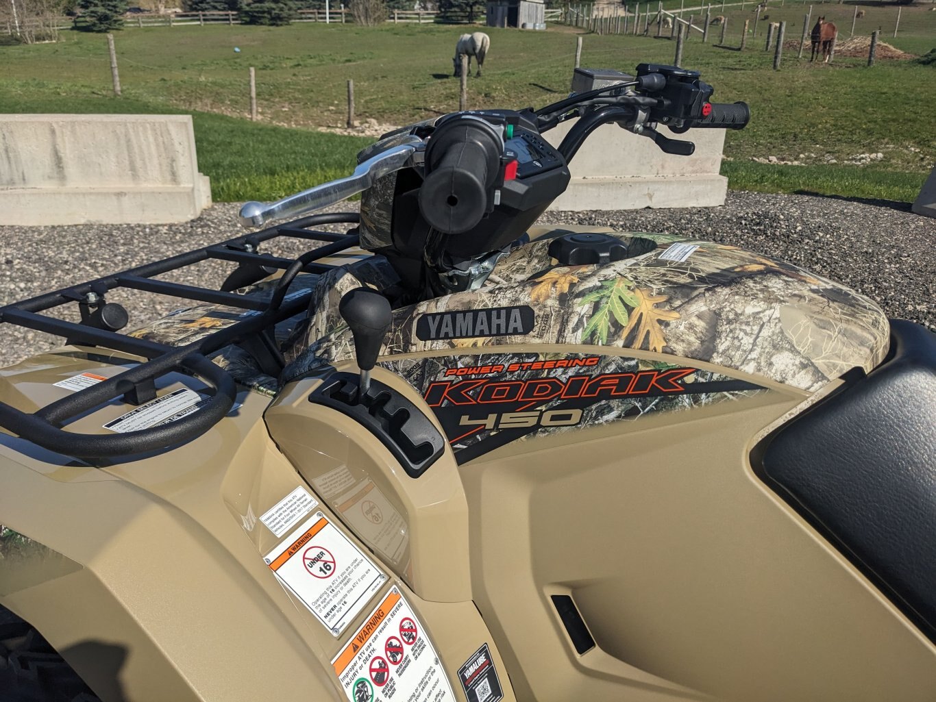 2024 Yamaha NEW Kodiak 450 EPS Camo