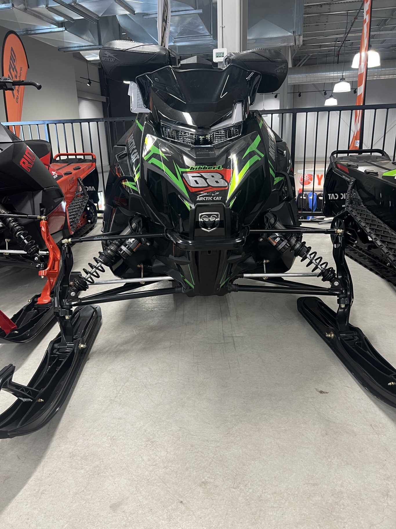2024 Arctic Cat NEW ZR 600 CATALYST 129” ATAC 1.25” Black