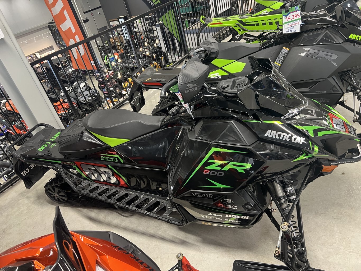 2024 Arctic Cat NEW ZR 600 CATALYST 129” ATAC 1.25” Black 2024 Arctic Cat NEW ZR 600 CATALYST 129” ATAC 1.25” Black