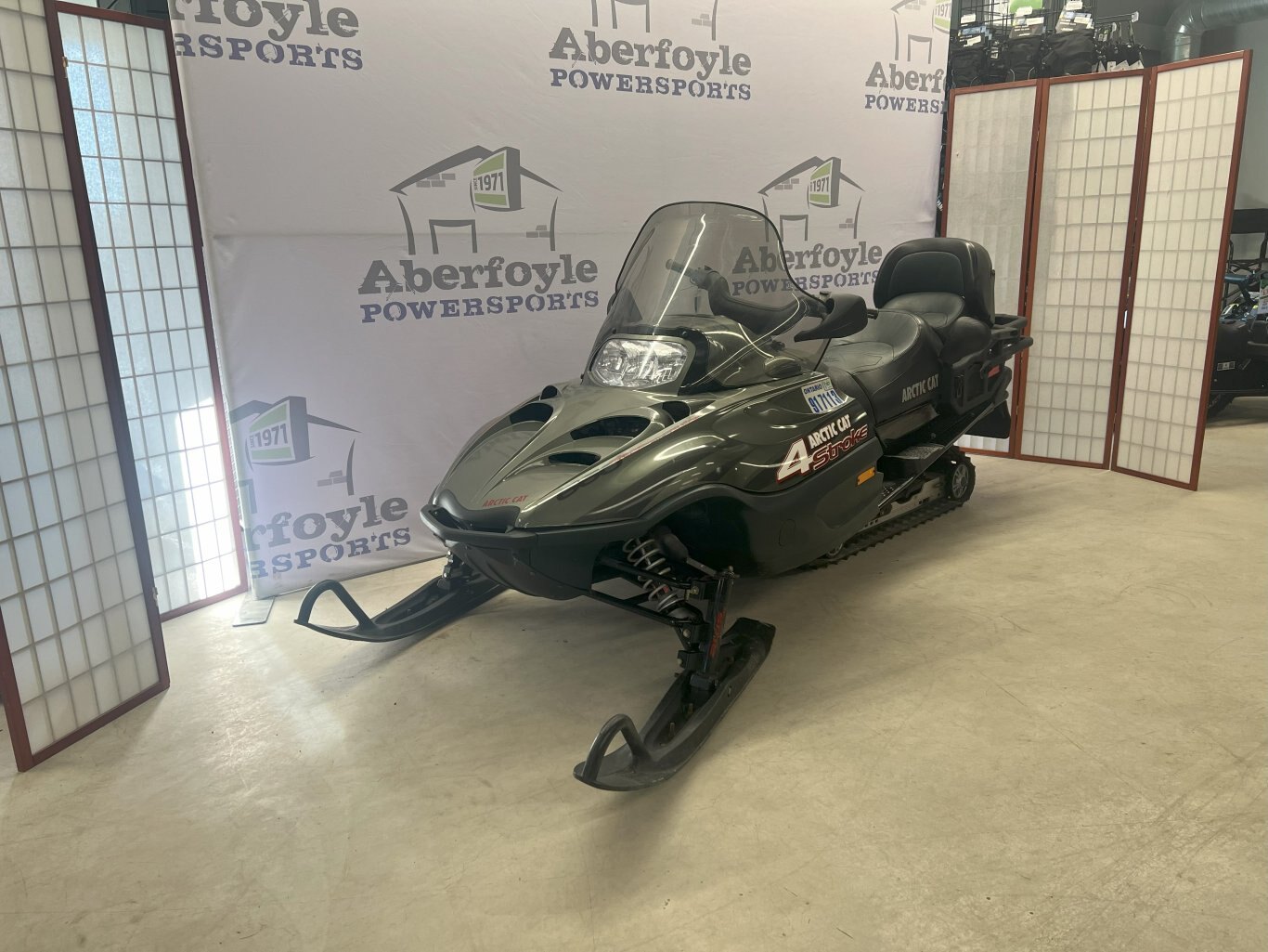 2002 USED ARCTIC CAT 4-STROKE TOURING 660 (ASPEN GREEN) | ACS-02142069 ...