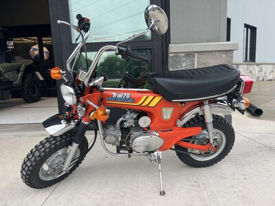 1977 HONDA CT70 ORANGE