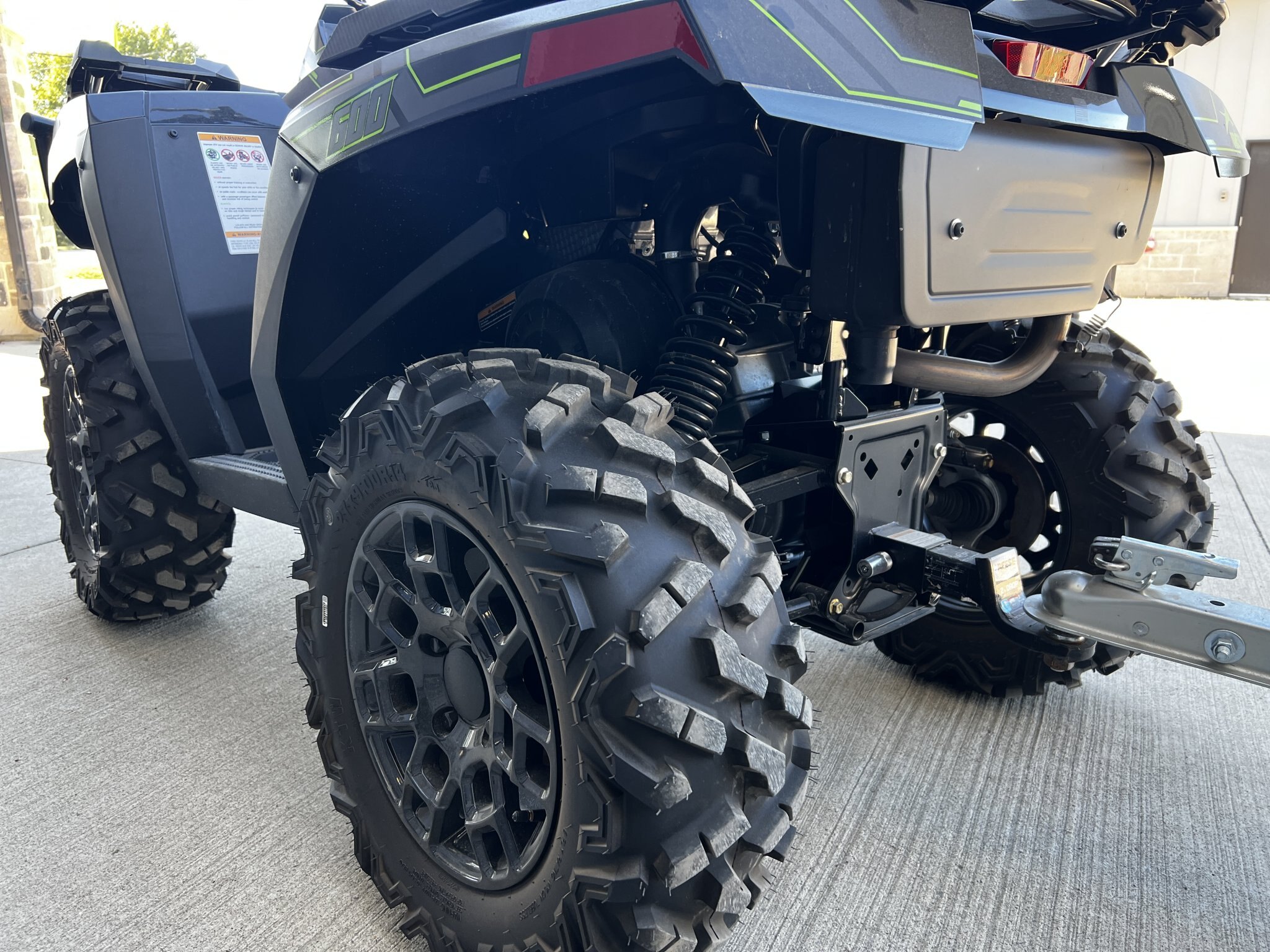 2026 ARCTIC CAT ALTERRA 600 LTD EPS BLACK MAGIC DEMO GREEN TAG SALE