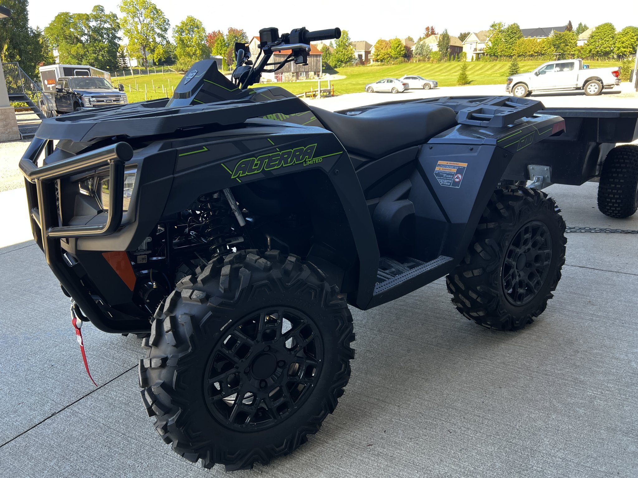 2026 ARCTIC CAT ALTERRA 600 LTD EPS BLACK MAGIC DEMO GREEN TAG SALE
