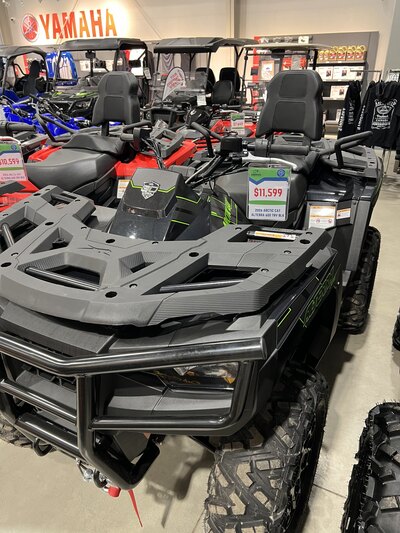 2026 ARCTIC CAT ALTERRA 600 LTD TRV 49 BLK M