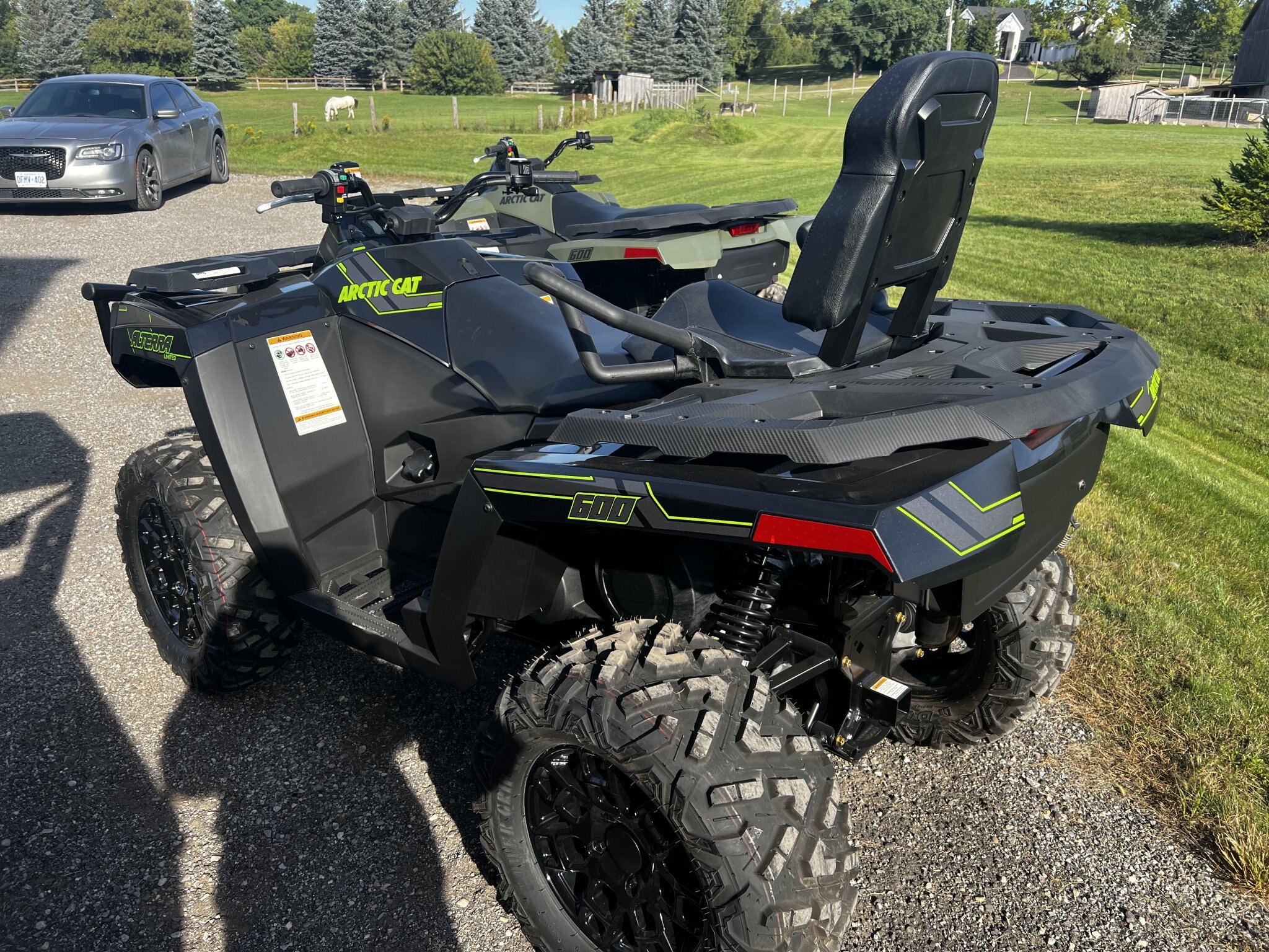 2026 ARCTIC CAT ALTERRA 600 TRV LTD EPS BLACK MAGIC GREEN TAG SALE