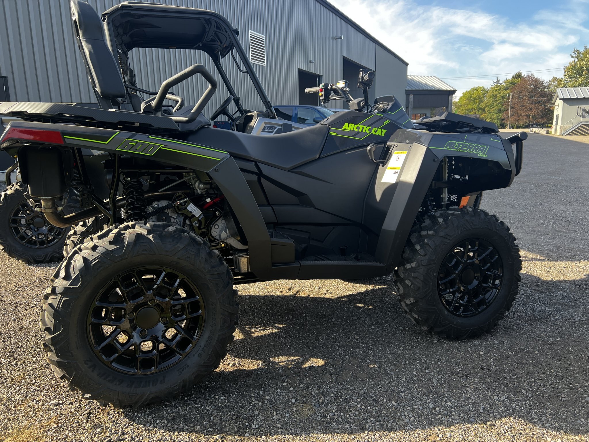 2026 ARCTIC CAT ALTERRA 600 TRV LTD EPS BLACK MAGIC GREEN TAG SALE