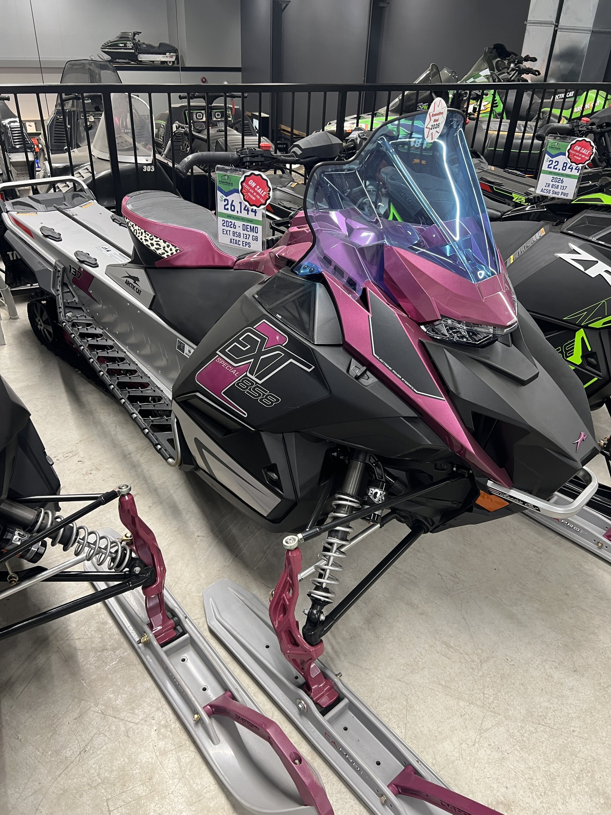 2026 ARCTIC CAT NEW EXT SPECIAL 858 ATAC ES EPS