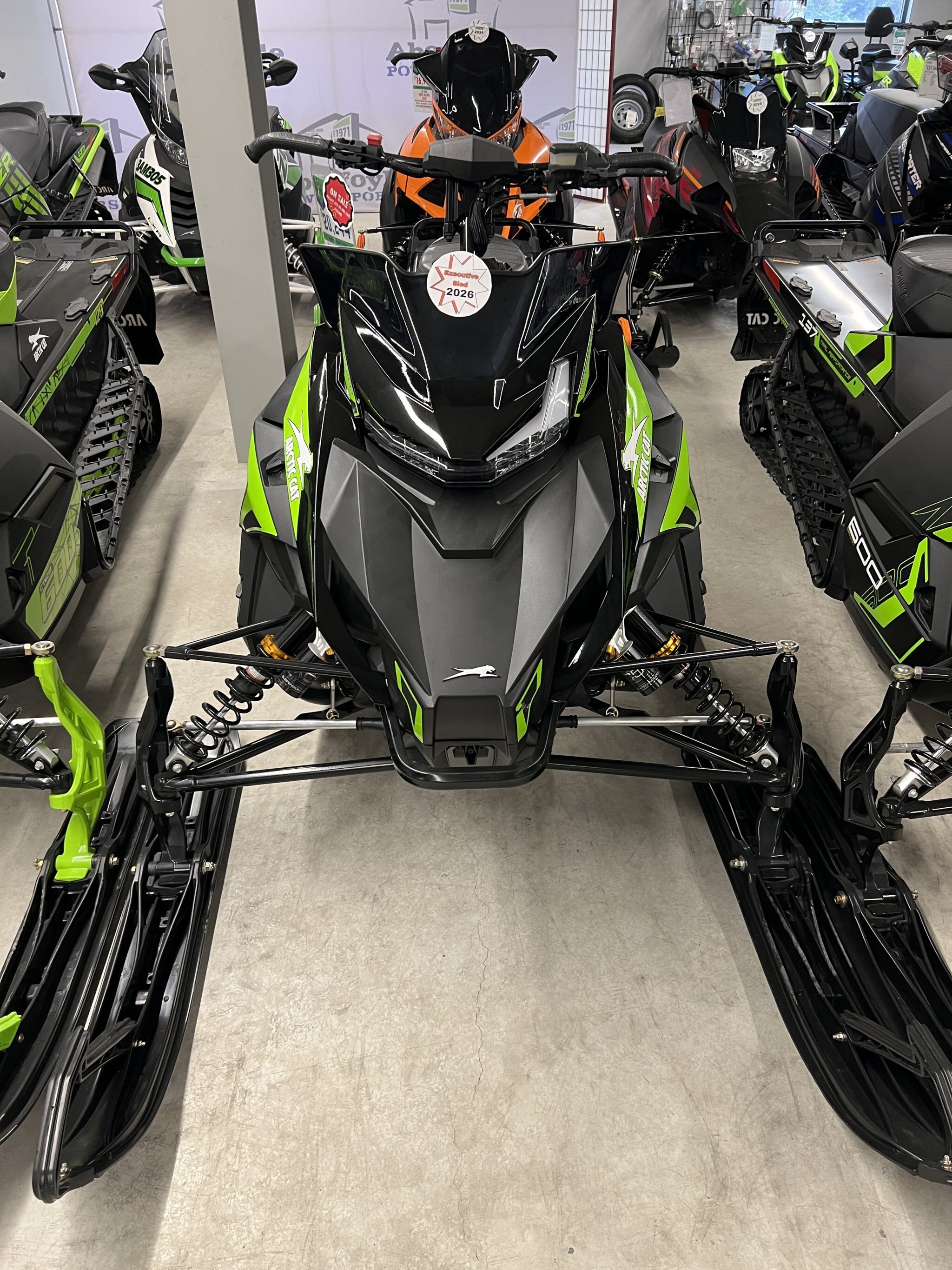 2026 ARCTIC CAT ZR 600 137 EPS GREEN EXCLUSIVE DEMO