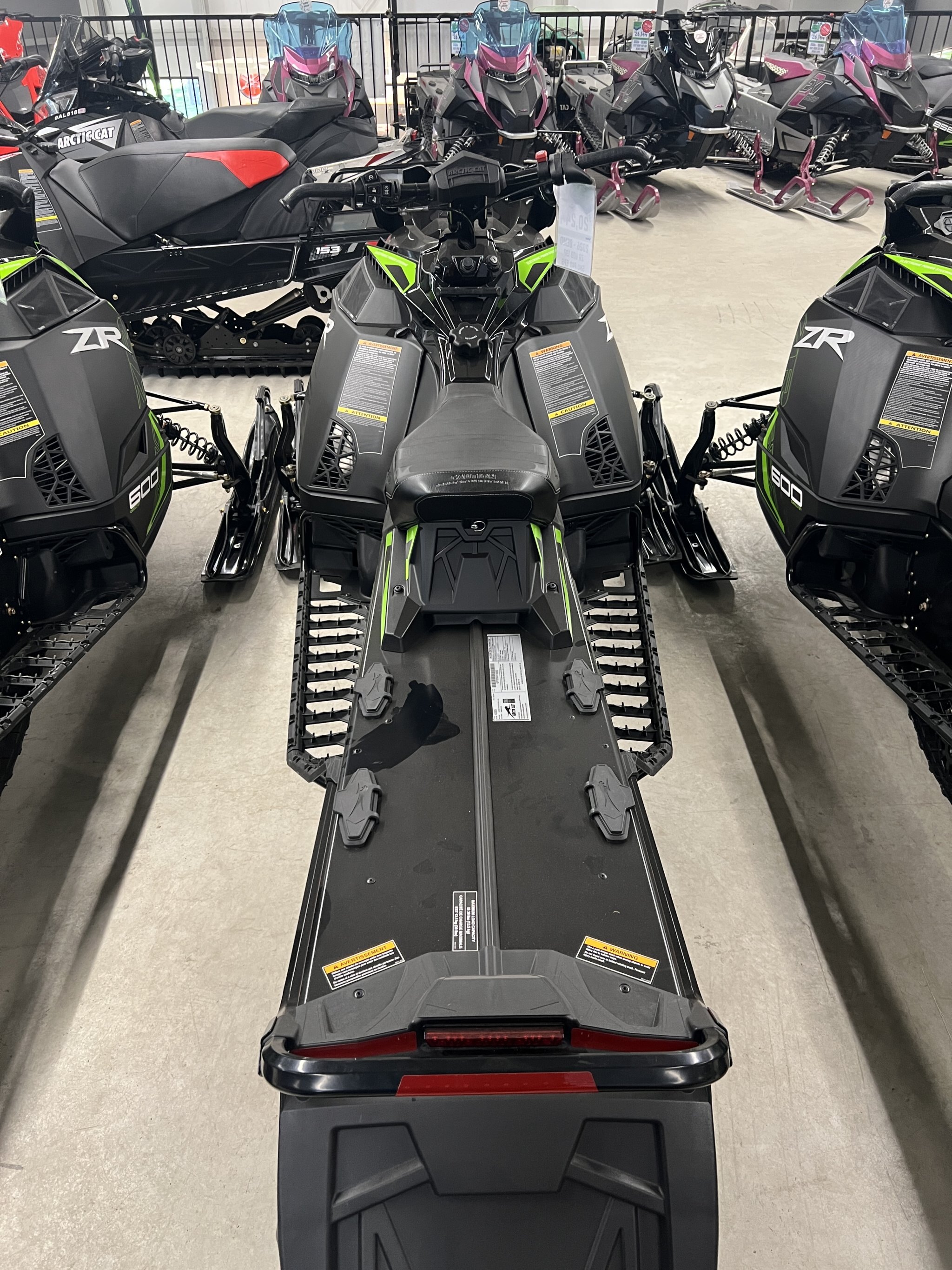 2026 ARCTIC CAT ZR 600 137 EPS GREEN EXCLUSIVE DEMO