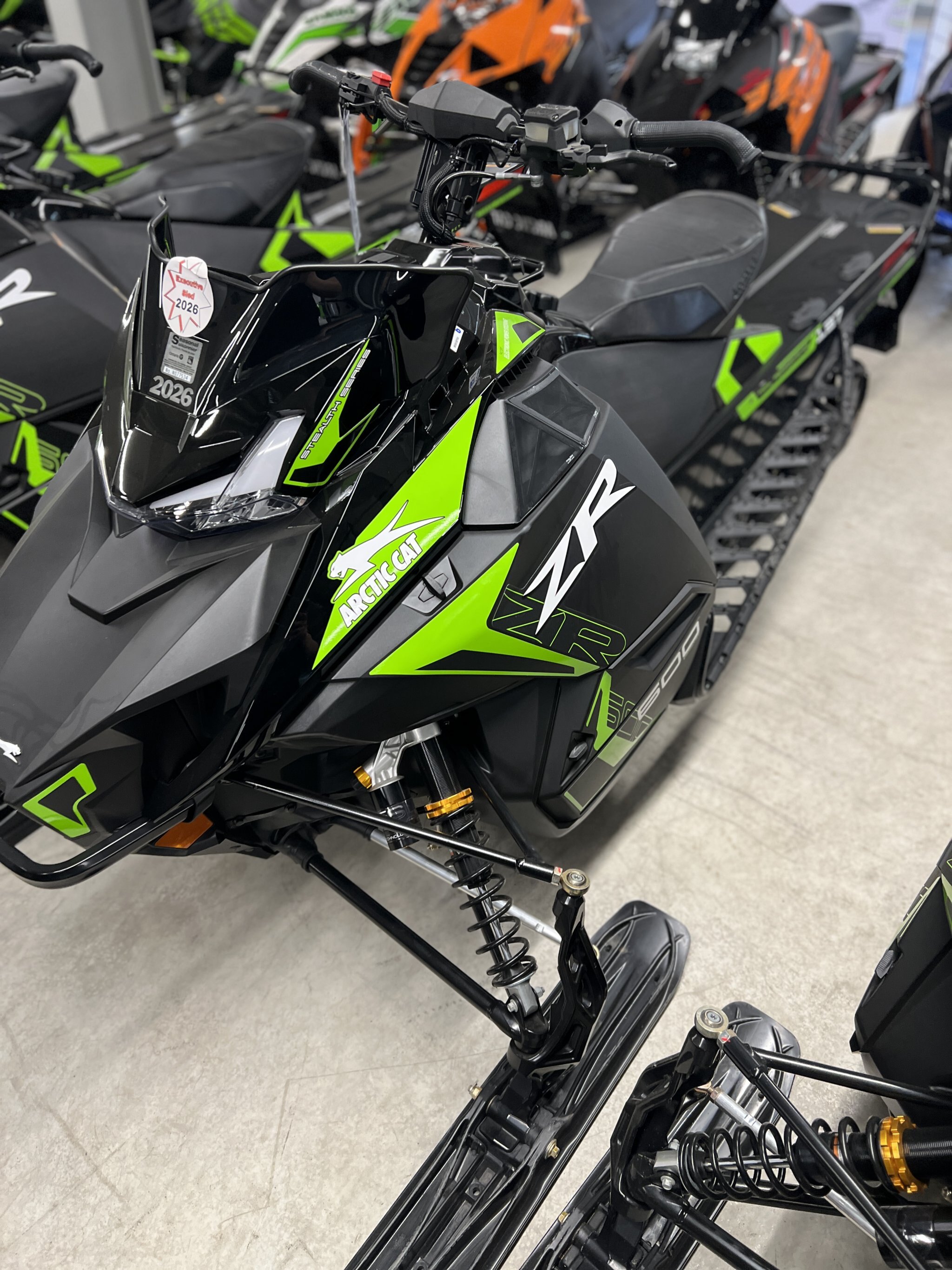 2026 ARCTIC CAT ZR 600 137 ES EPS GREEN EXCLUSIVE DEMO