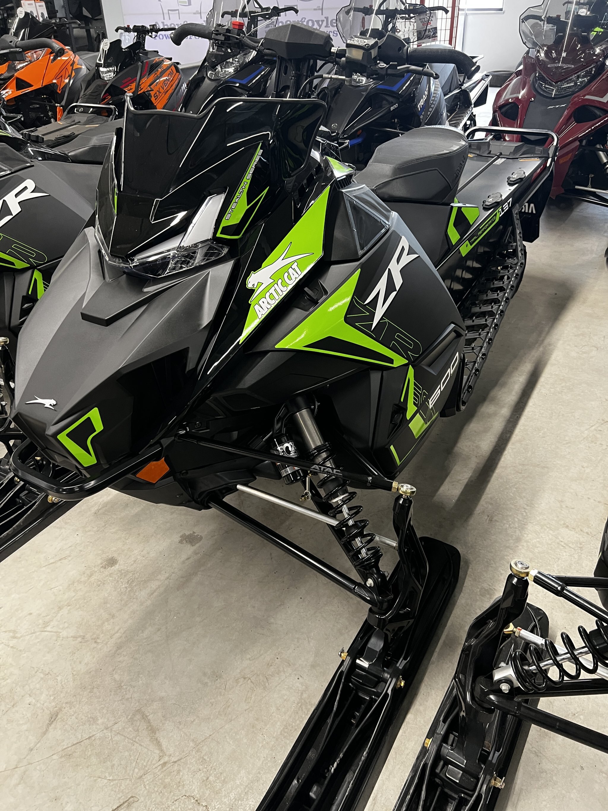2026 New ZR 600 137 ATAC 3 (G8 Gauge) (Black & Medium Green)
