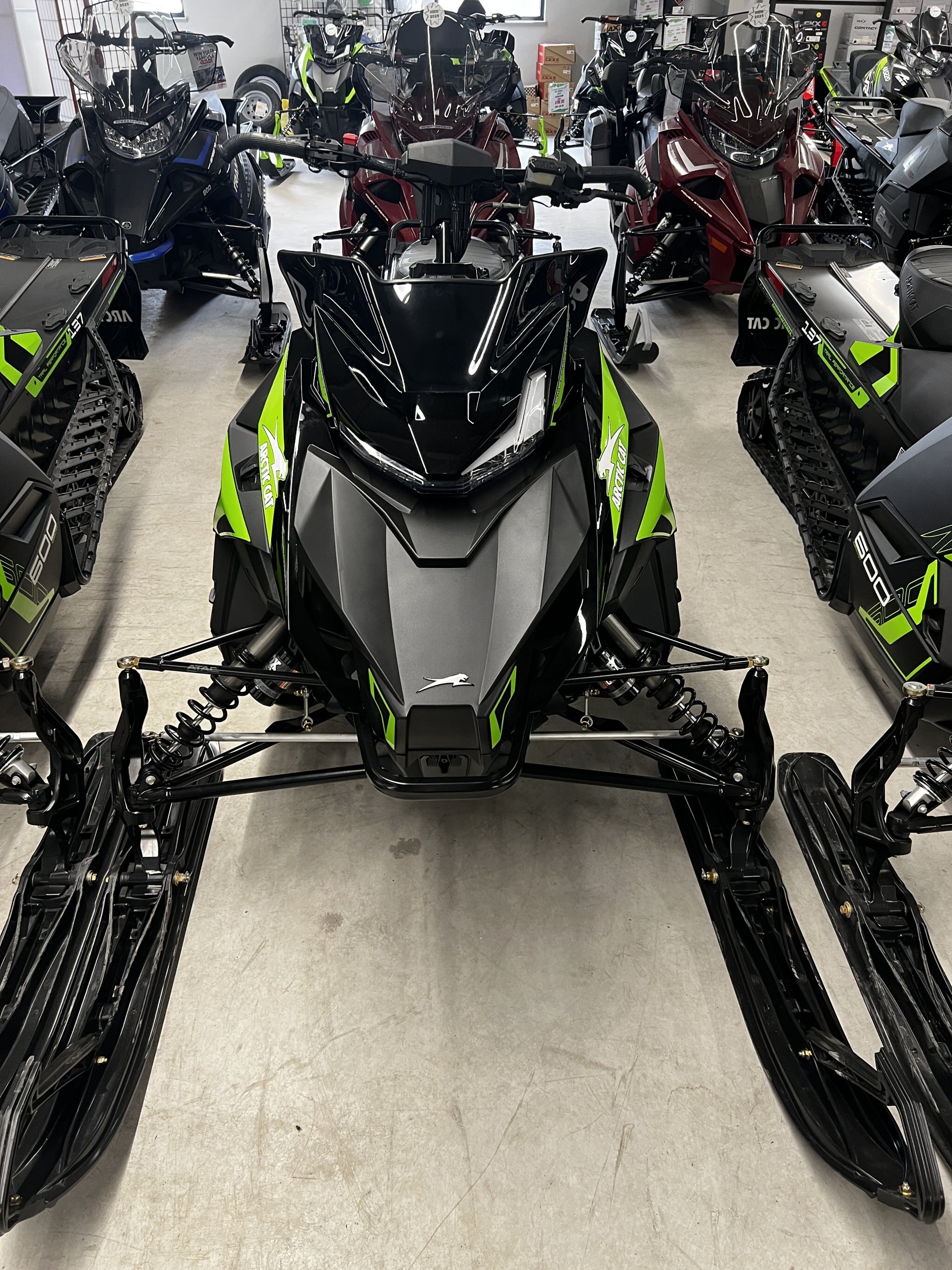 2026 New ZR 600 137 ATAC 3 (G8 Gauge) (Black & Medium Green)