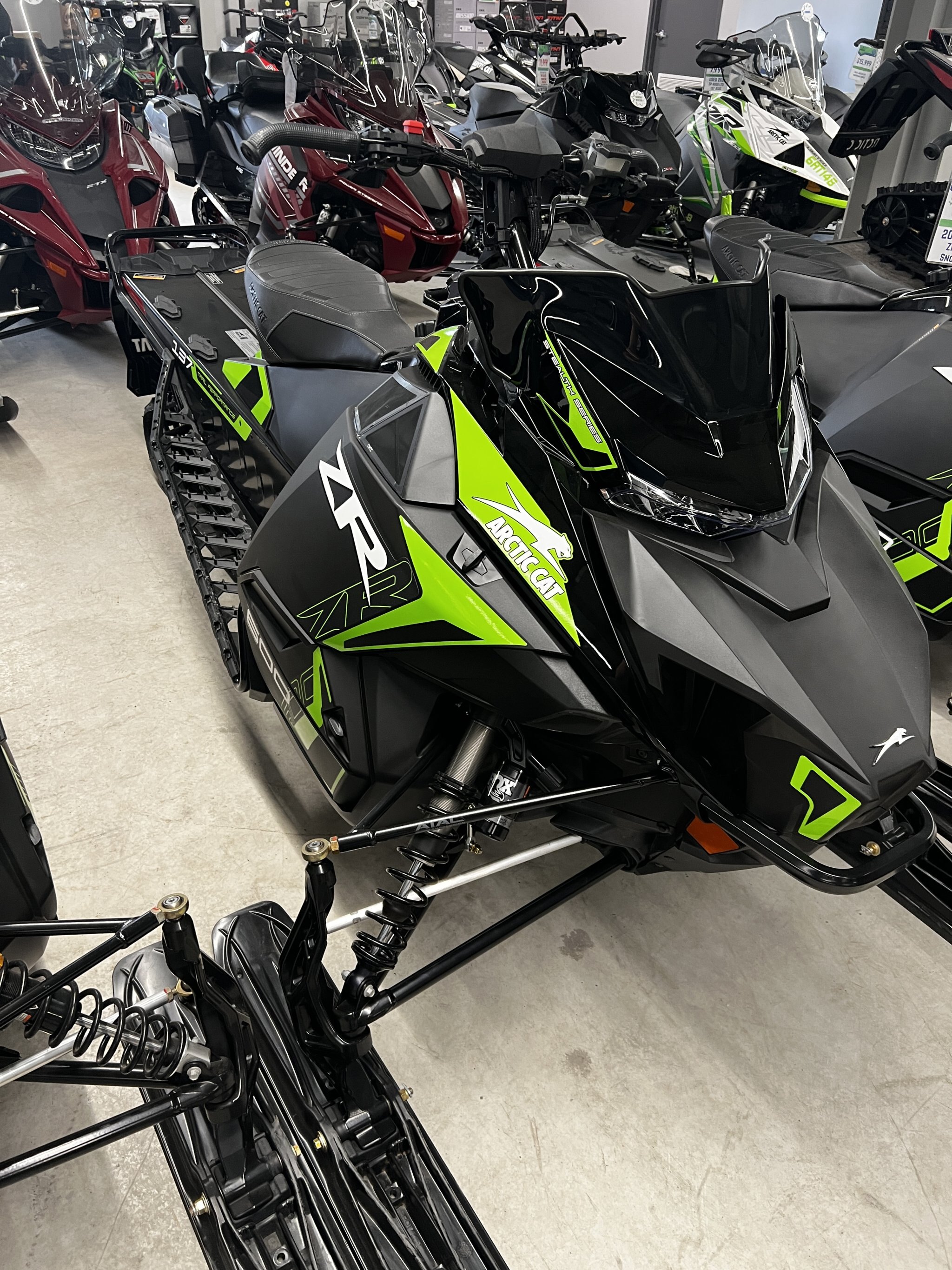 2026 New ZR 600 137 ATAC 3 (G8 Gauge) (Black & Medium Green)