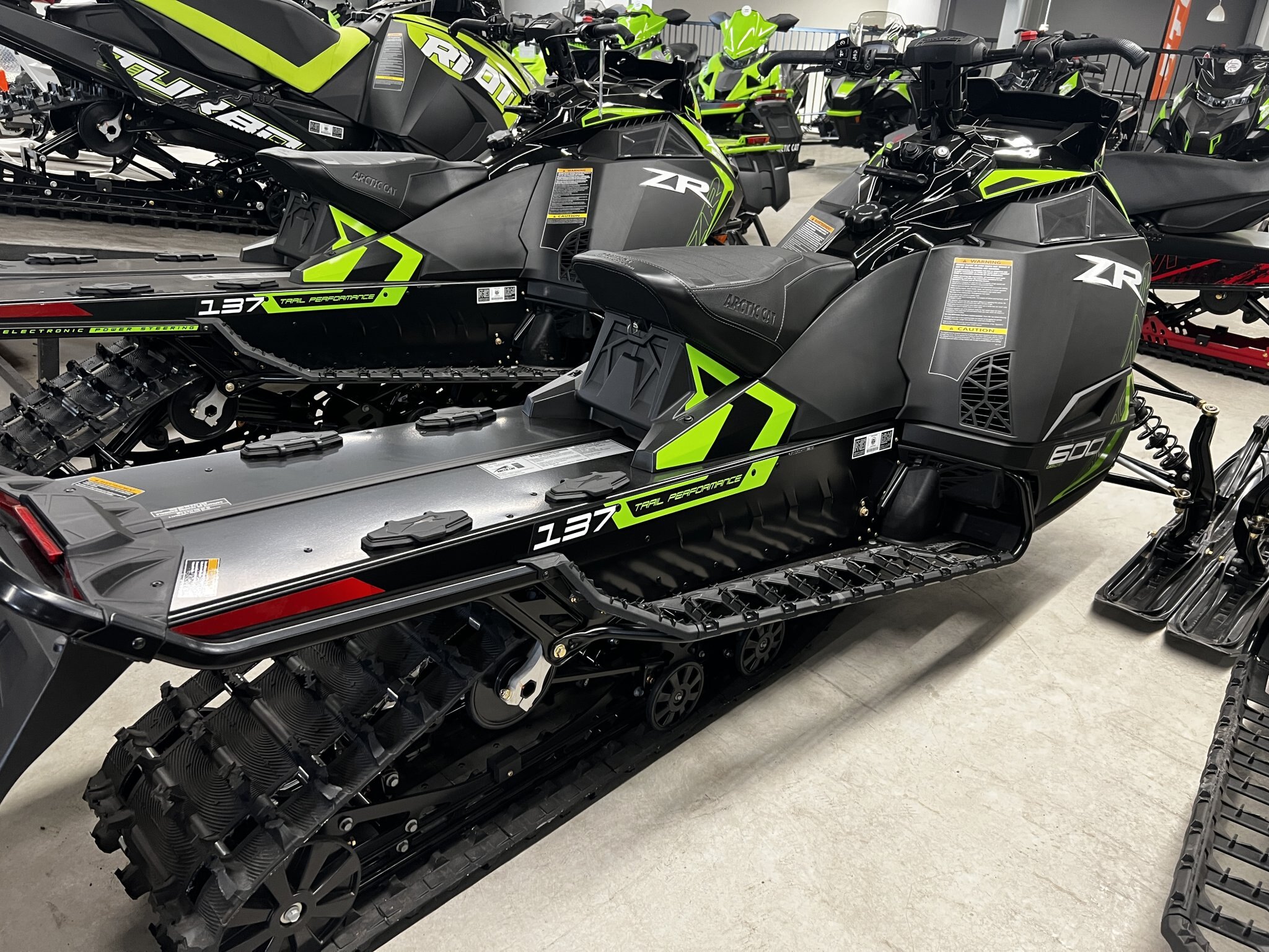 2026 New ZR 600 137 ATAC 3 (G8 Gauge) (Black & Medium Green)