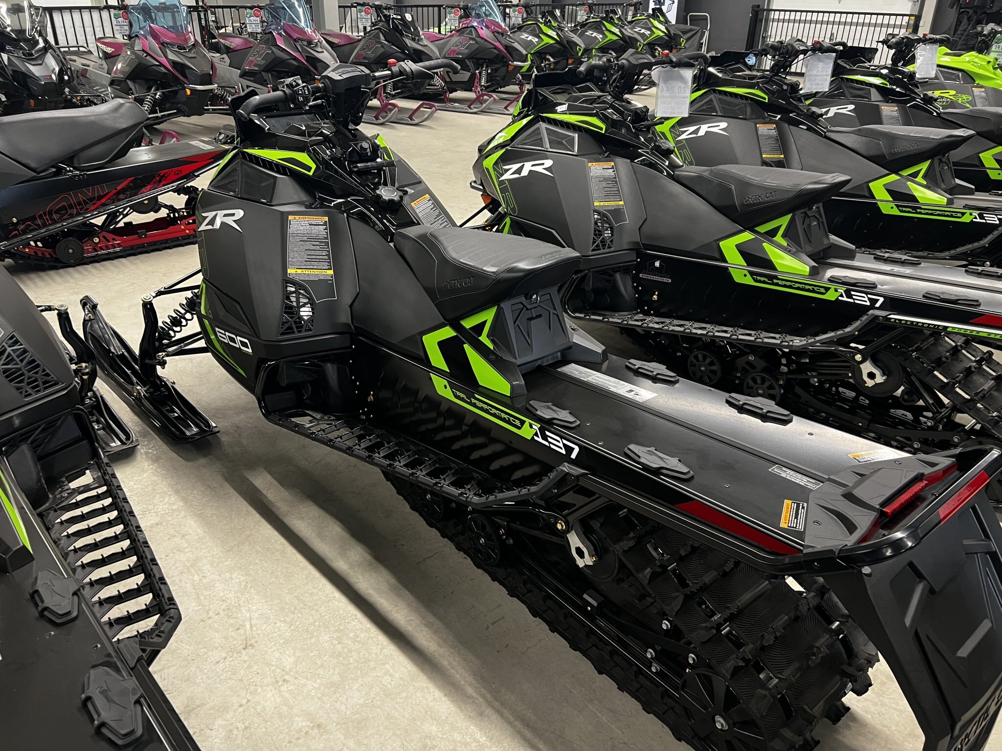 2026 New ZR 600 137 ATAC 3 (G8 Gauge) (Black & Medium Green)