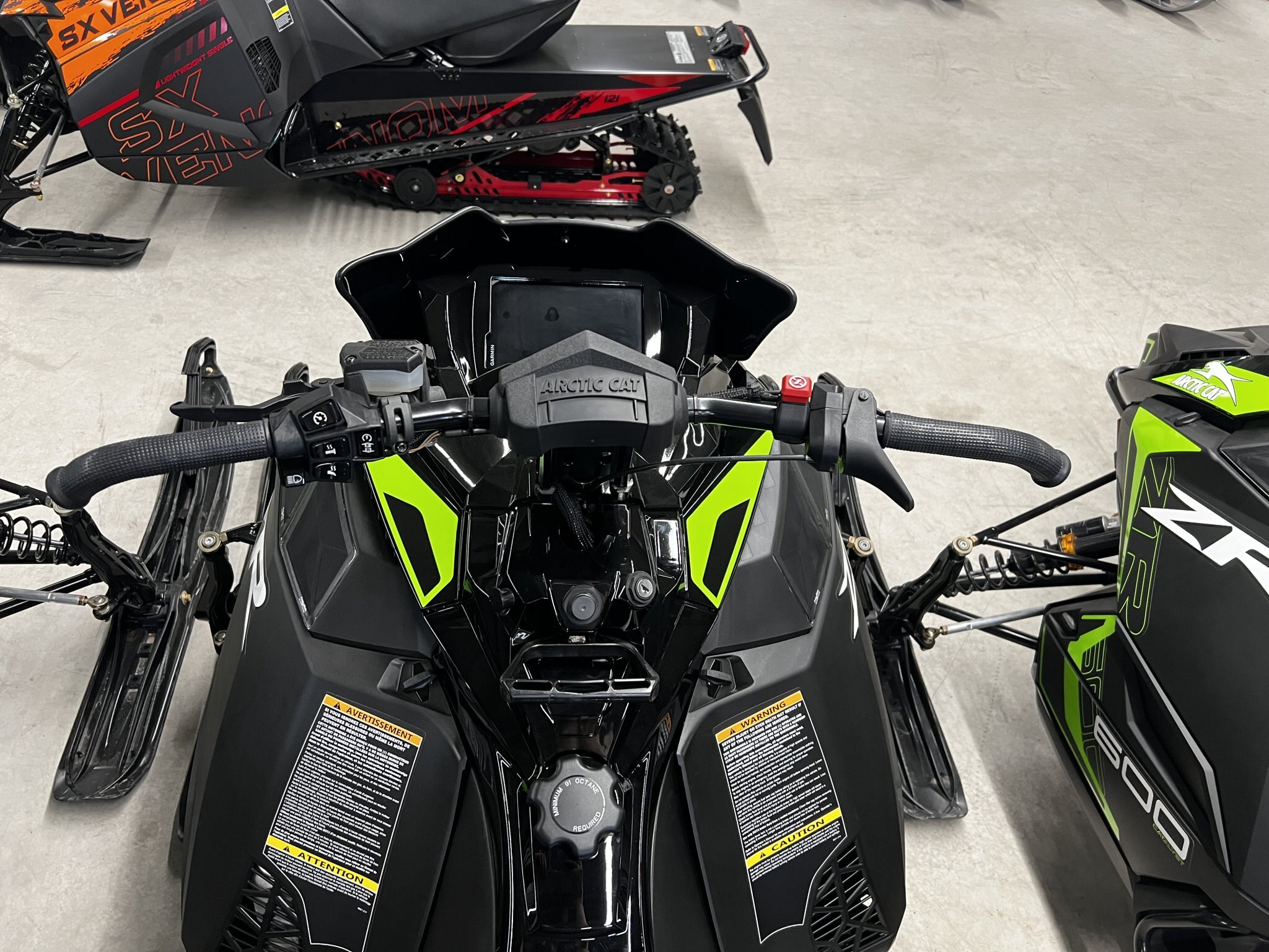 2026 New ZR 600 137 ATAC 3 (G8 Gauge) (Black & Medium Green)