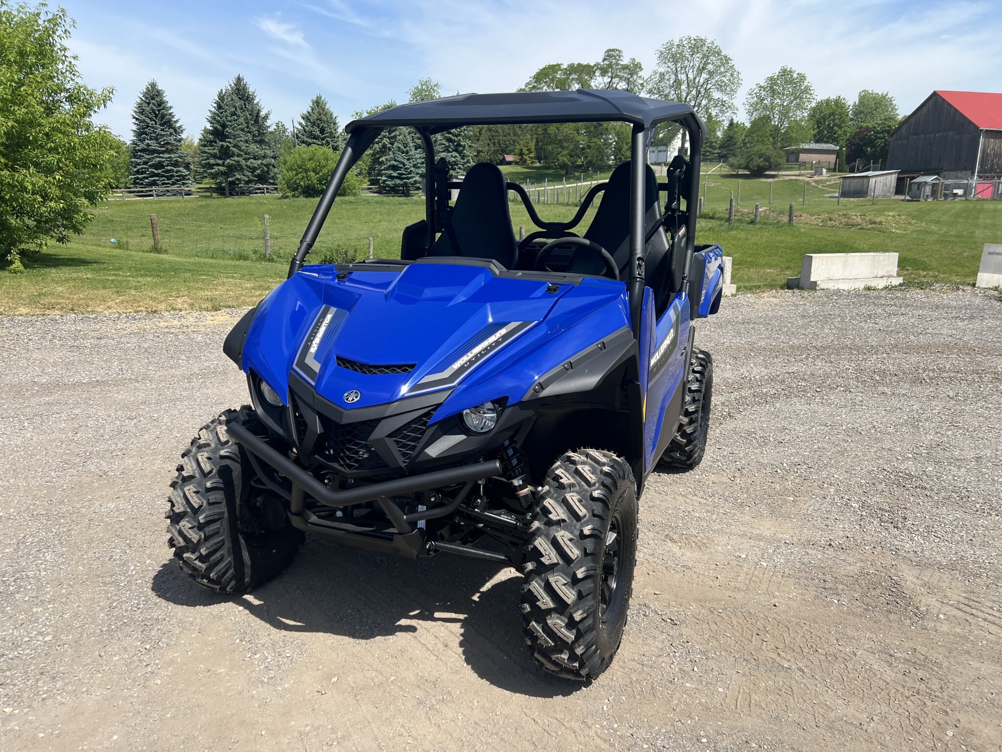 2026 YAMAHA WOLVERINE X2 EPS UTILITY STEEL BLUE