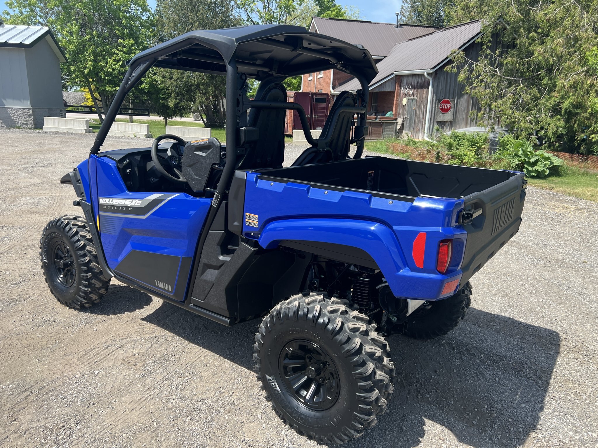 2026 YAMAHA WOLVERINE X2 EPS UTILITY STEEL BLUE