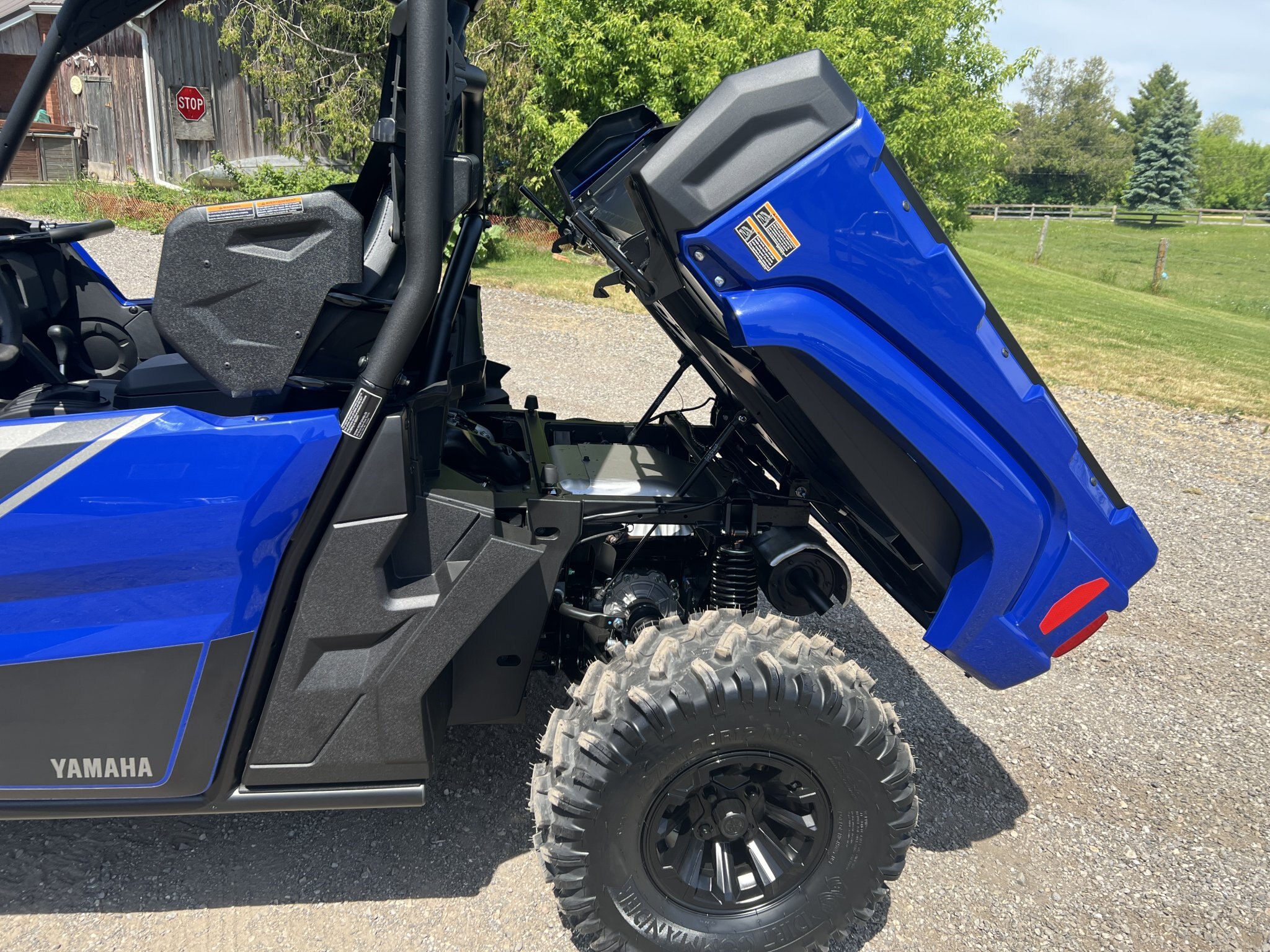2026 YAMAHA WOLVERINE X2 EPS UTILITY STEEL BLUE