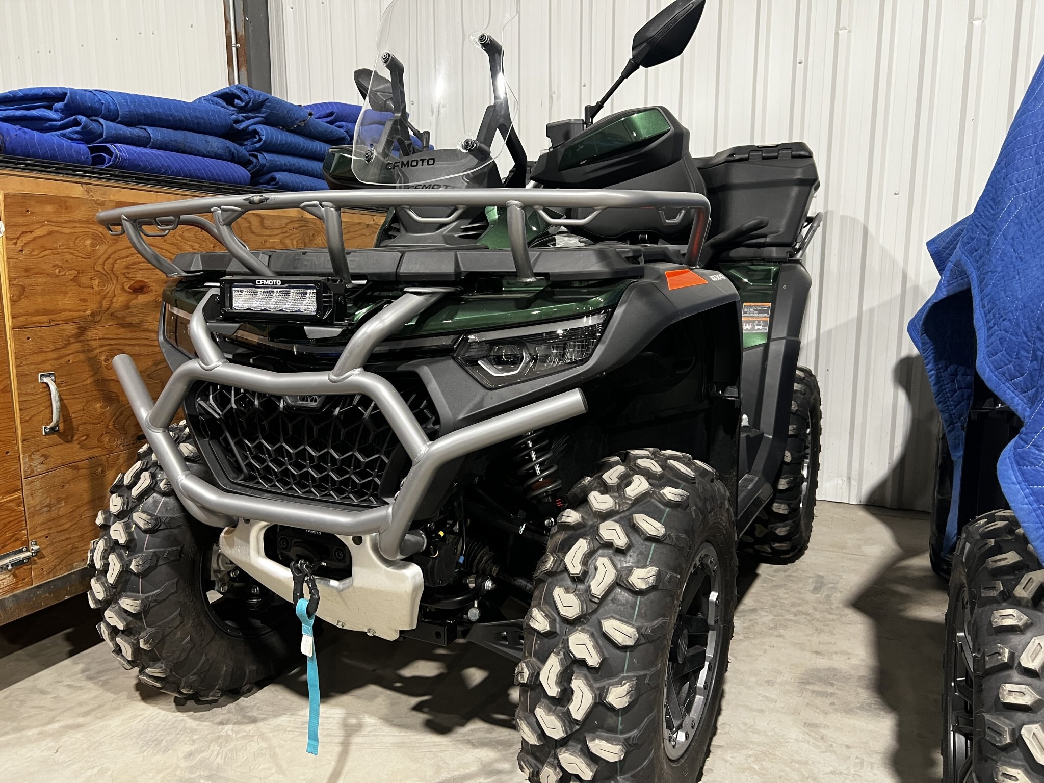 2026 CFMOTO CFORCE 1000 OVERLAND GREEN DEMO