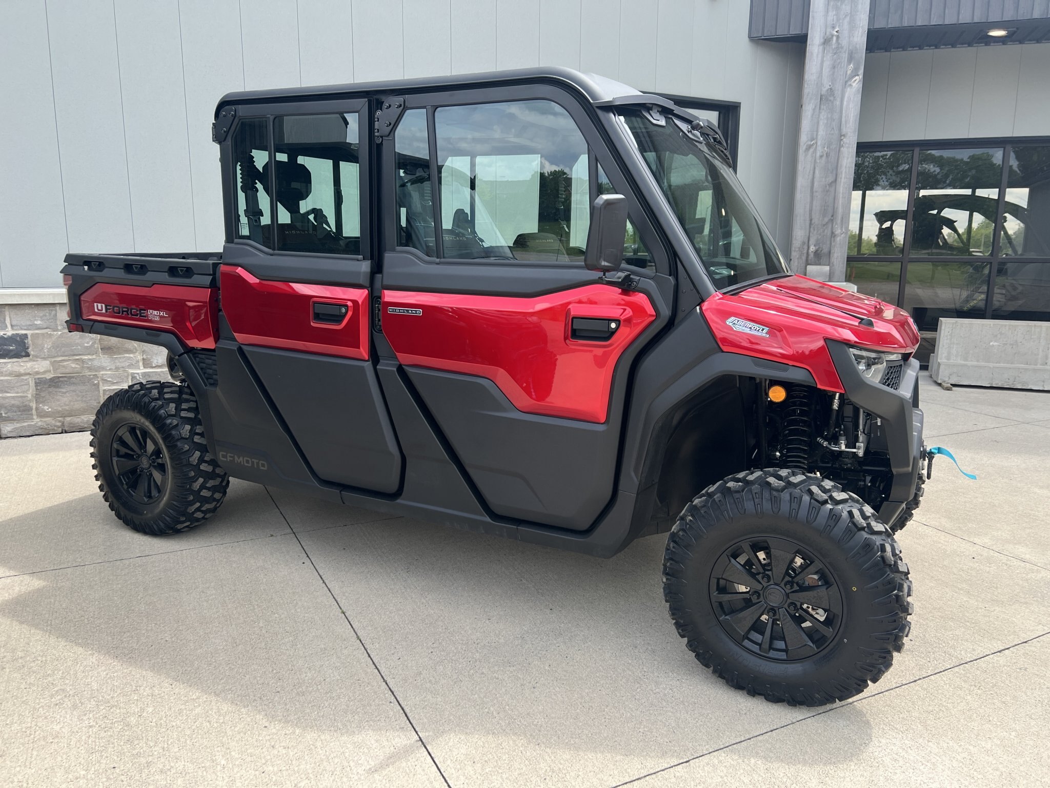 2026 CFMOTO UFORCE U10 XL PRO HIGHLAND EPS RED DEMO