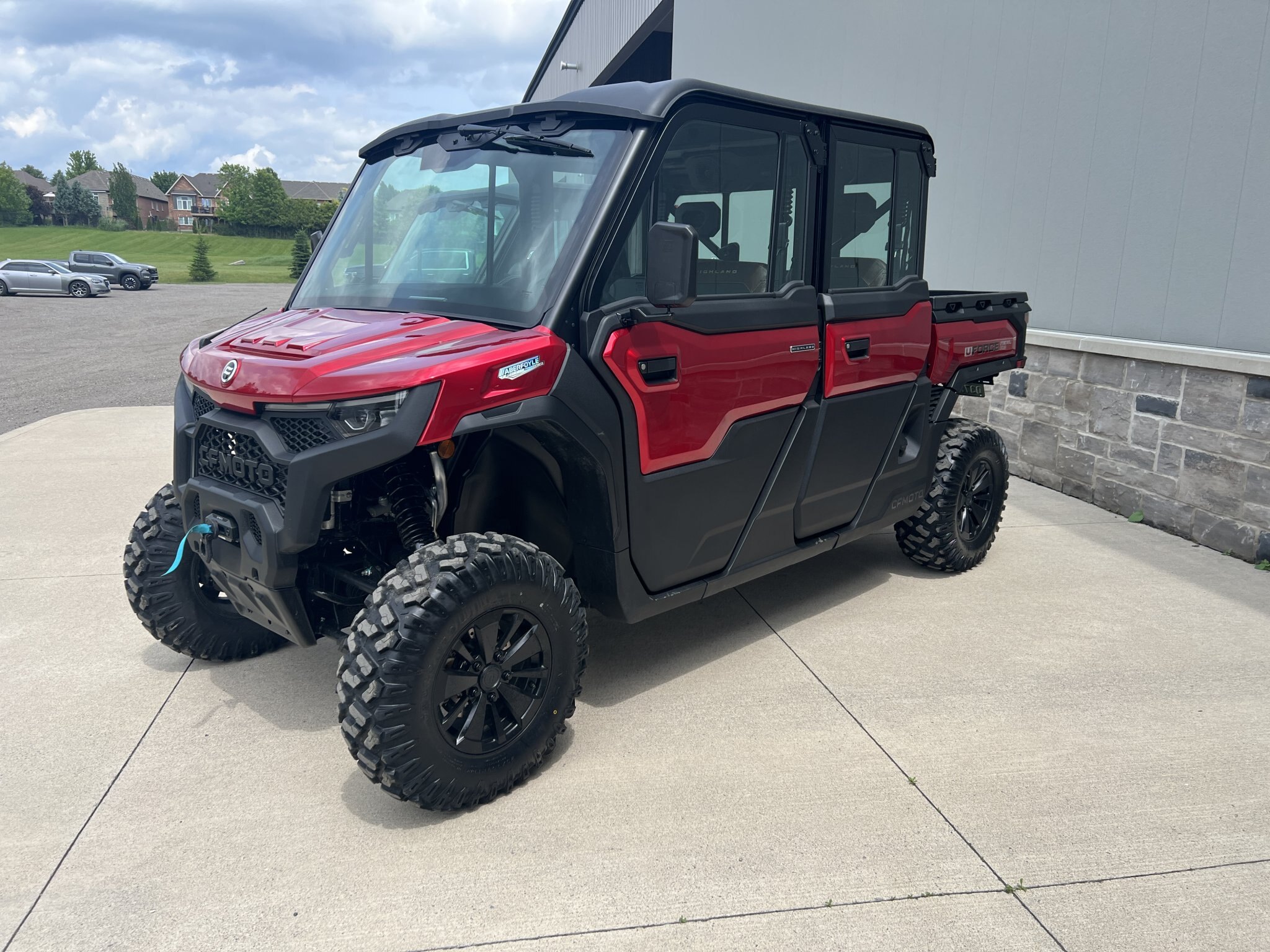 2026 CFMOTO UFORCE U10 XL PRO HIGHLAND EPS RED DEMO
