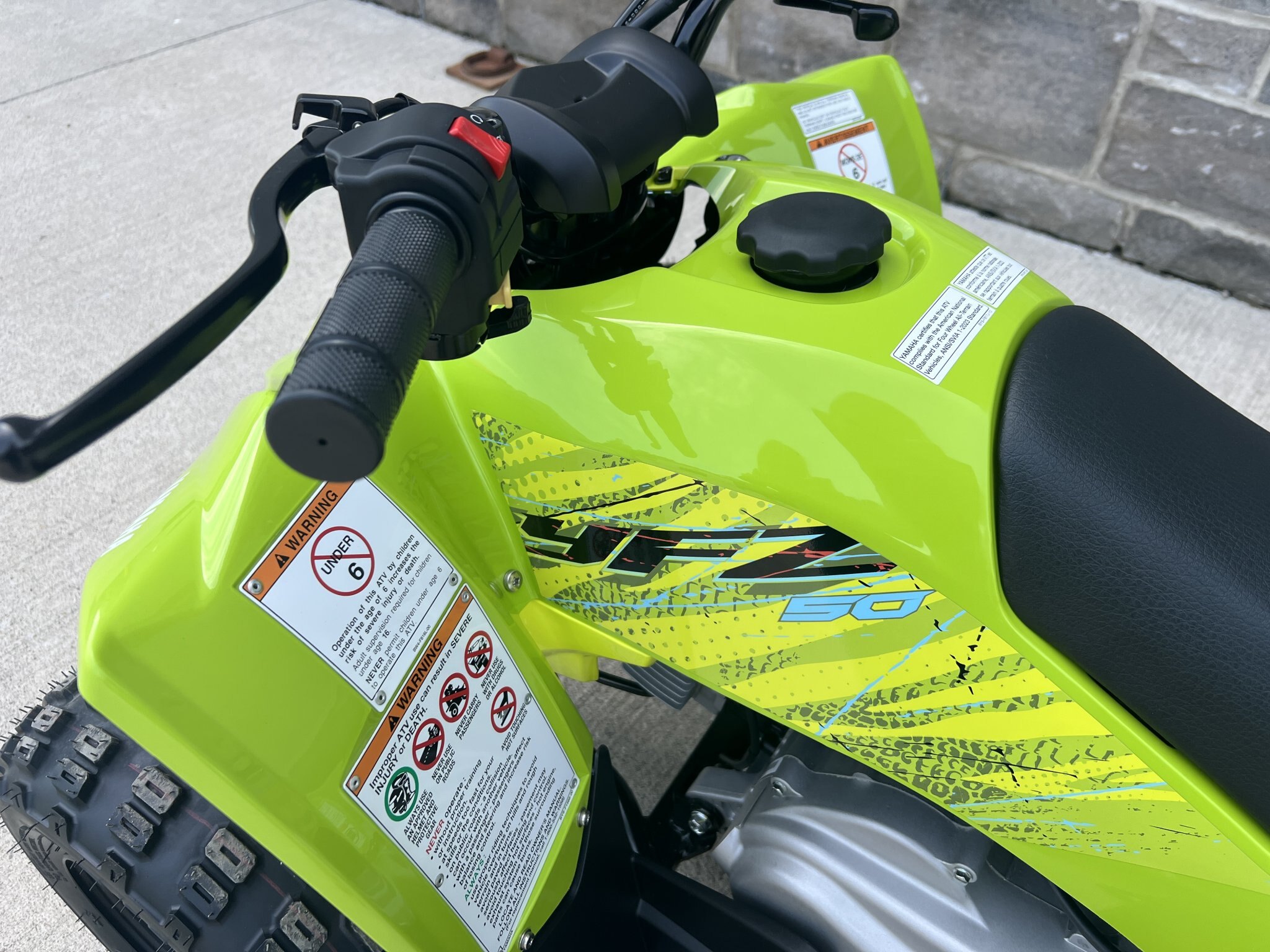 2026 YAMAHA YFZ50 ACID GREEN