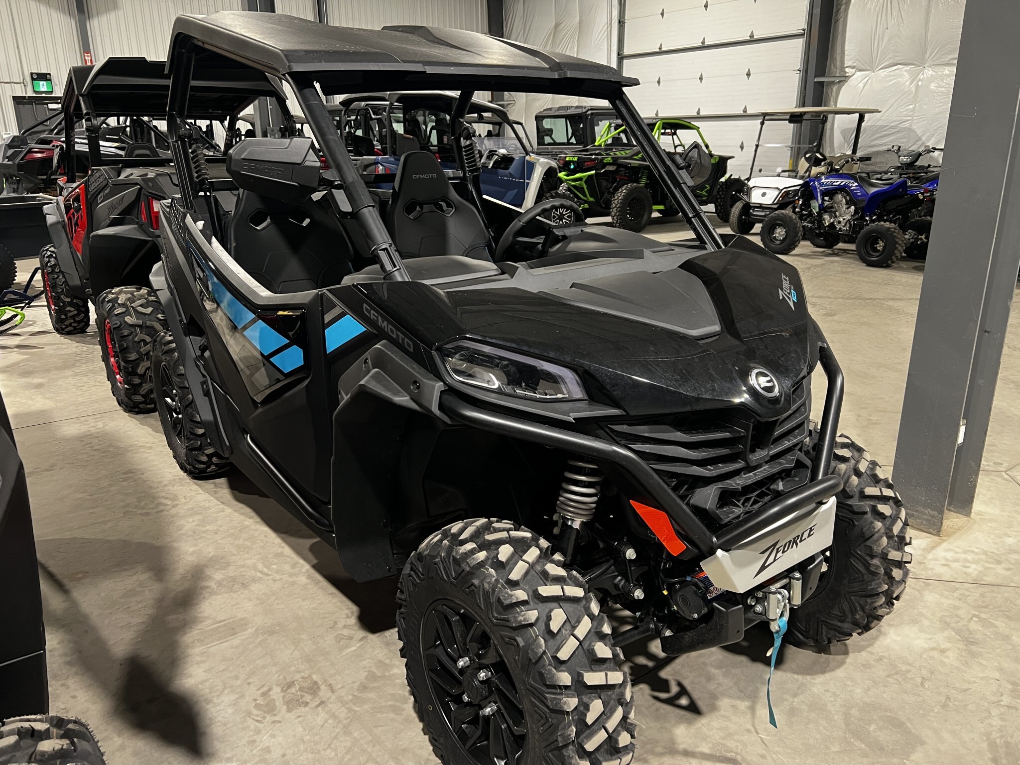 2026 CF MOTO ZFORCE 800 TRAIL NEBULA BLACK DEMO