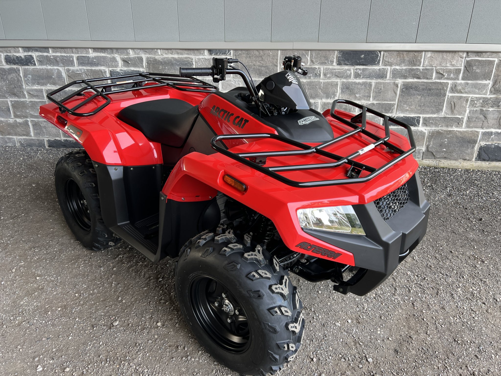 2026 ARCTIC CAT ALTERRA 450 FIRE RED GREEN TAG SALE