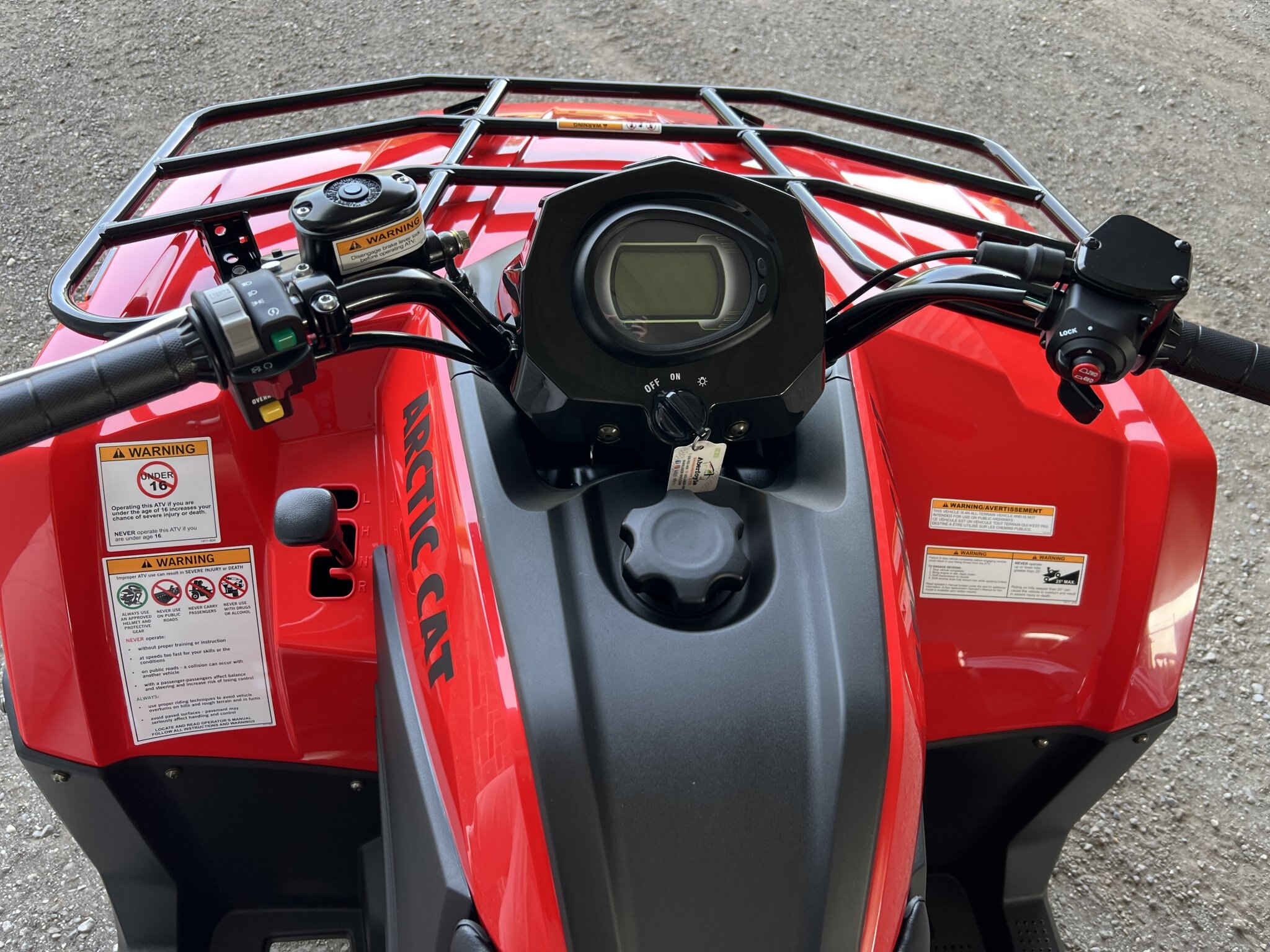 2026 ARCTIC CAT ALTERRA 450 FIRE RED GREEN TAG SALE