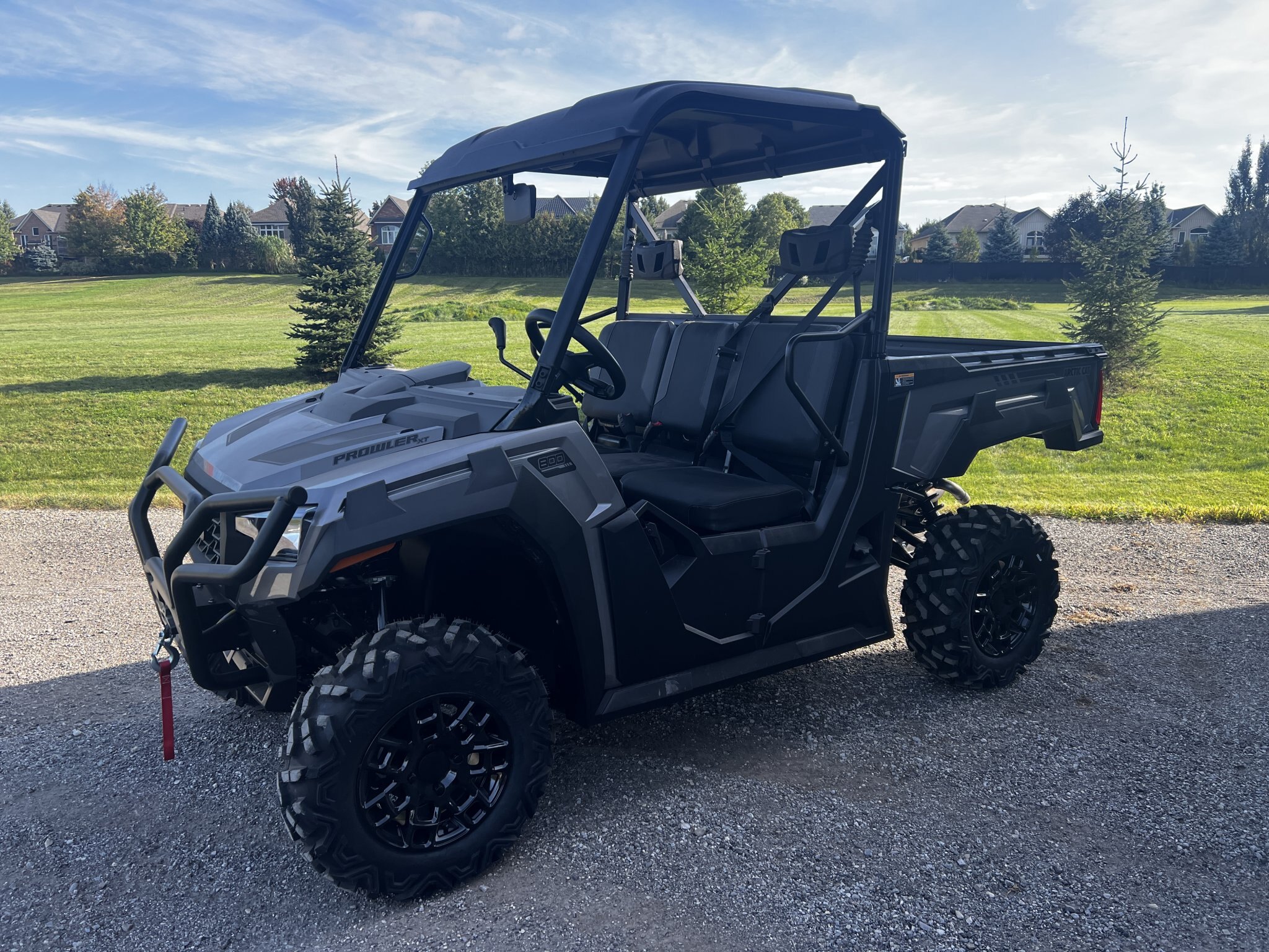 2026 ARCTIC CAT PROWLER XT EPS TUNGSTEN GREEN TAG SALE