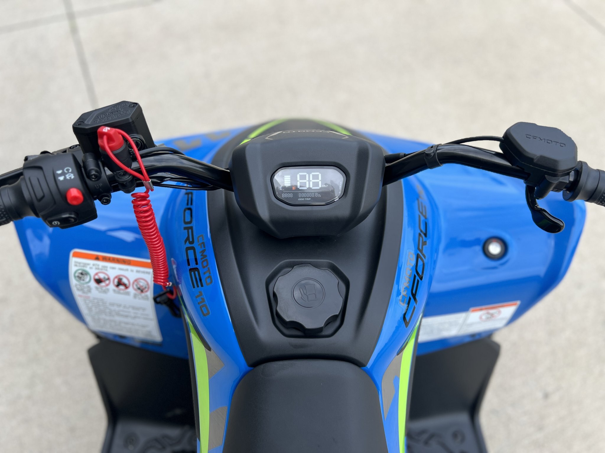 2026 CFMOTO CFORCE 110 CLASSIC BAJA BLUE