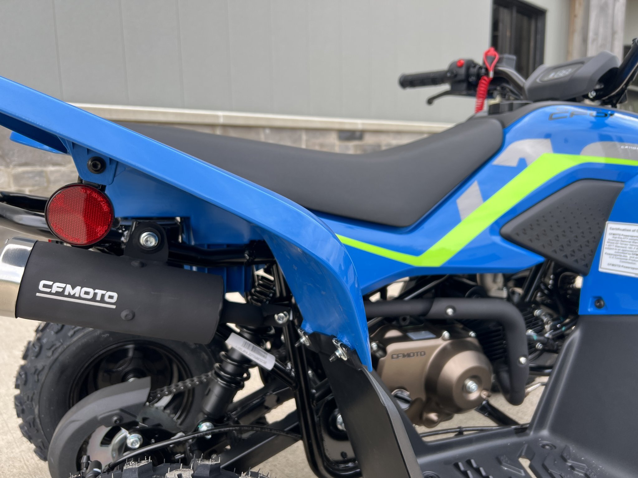 2026 CFMOTO CFORCE 110 CLASSIC BAJA BLUE