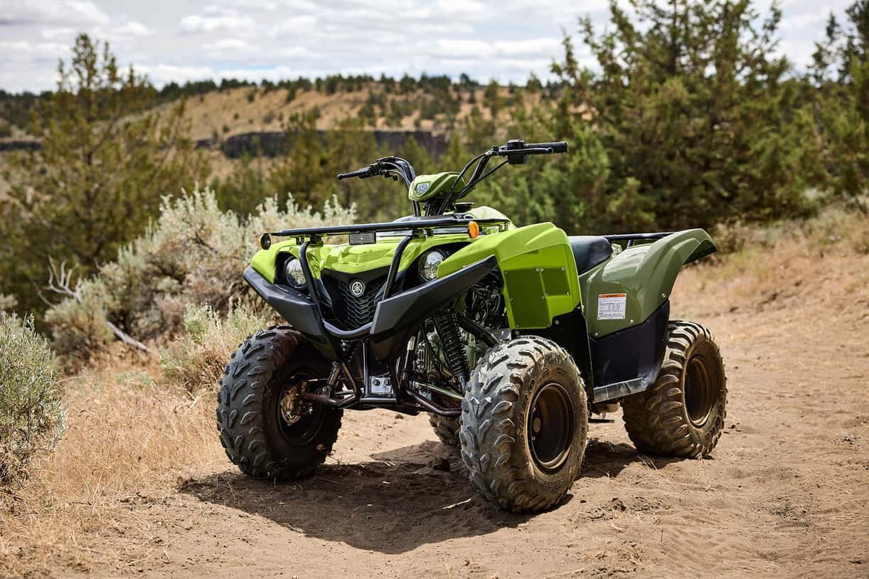 2027 Yamaha Grizzly 110 Tactical Green/Acid Green