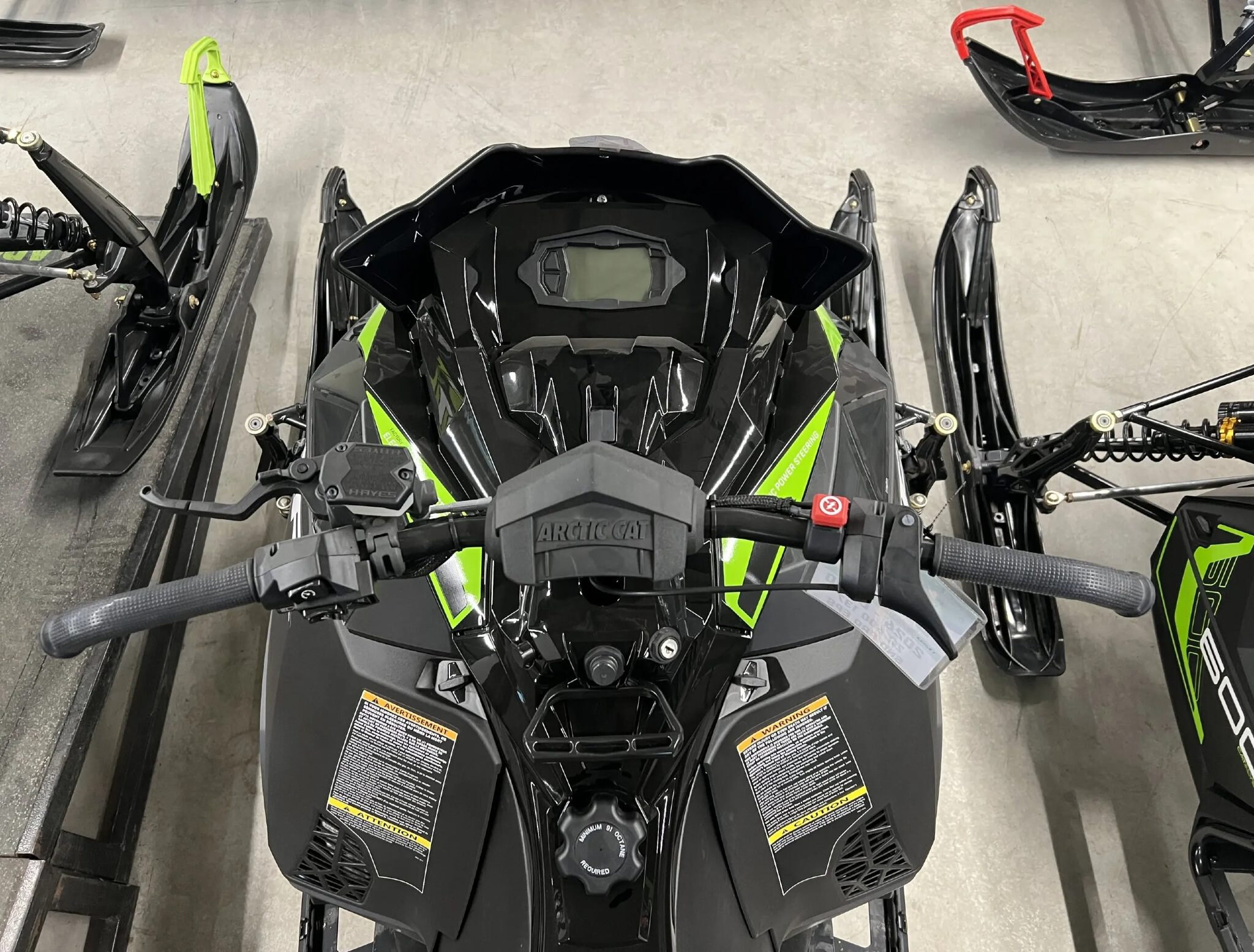 2026 ARCTIC CAT ZR 600 137 EPS GREEN EXCLUSIVE DEMO