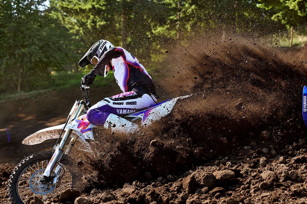 2024 Yamaha YZ450F Blanc héritage