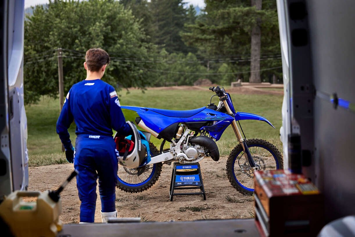 Yamaha YZ125 Bleu 2024 Team Yamaha