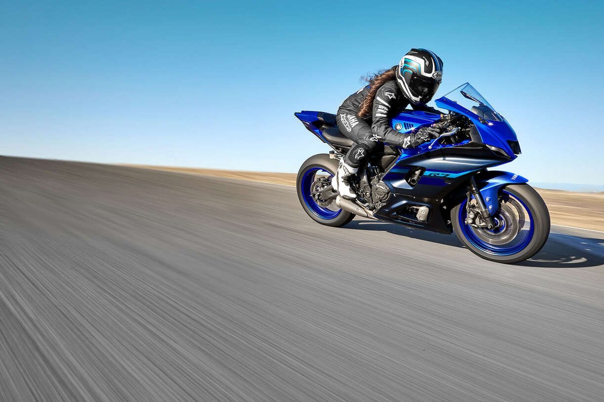 Yamaha YZF R7 Bleu Team Yamaha 2024