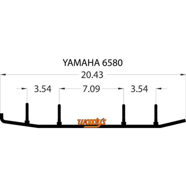 Coureur en carbure WOODY'S ACE (AY6 6580)