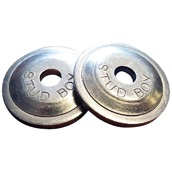 STUD BOY POWER ROUND BACKER PLATE Silver 0