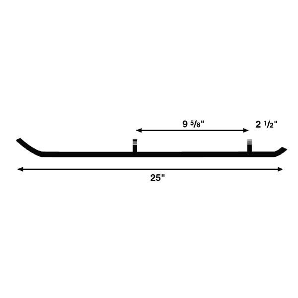 GLISSIÈRES EN CARBURE ACS SPORT (254 03S)