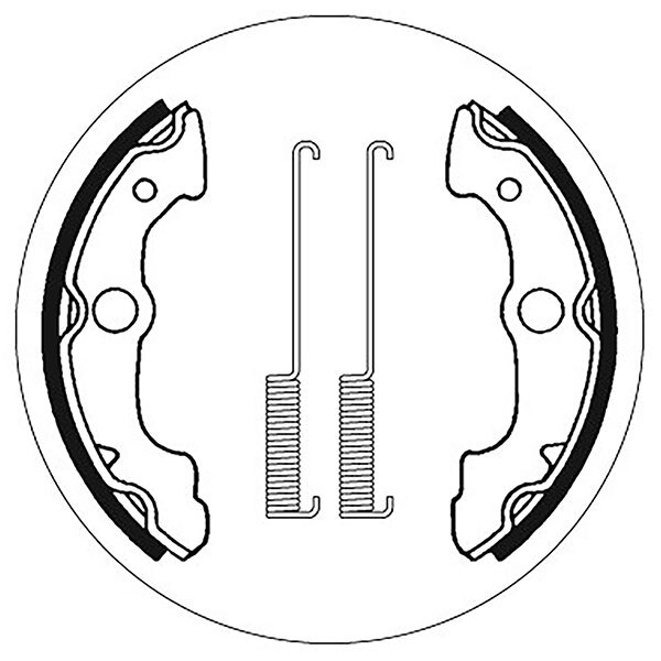 MÂCHOIRES DE FREIN SBS AVEC RESSORTS (5192085100)