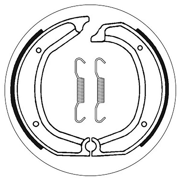 MÂCHOIRES DE FREIN SBS AVEC RESSORTS (5192139100)