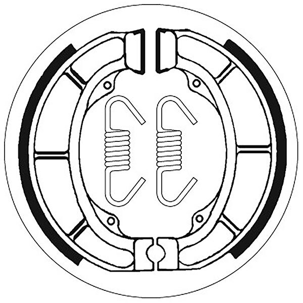 MÂCHOIRES DE FREIN SBS AVEC RESSORTS (5192181100)