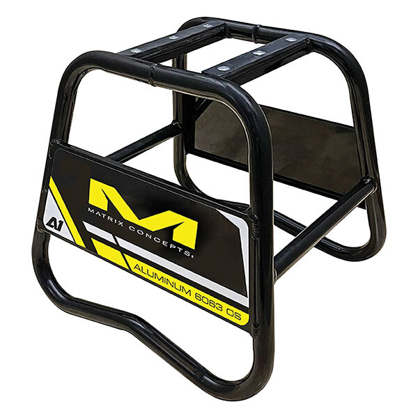 SUPPORT EN ALUMINIUM MATRIX A1 Noir/Jaune